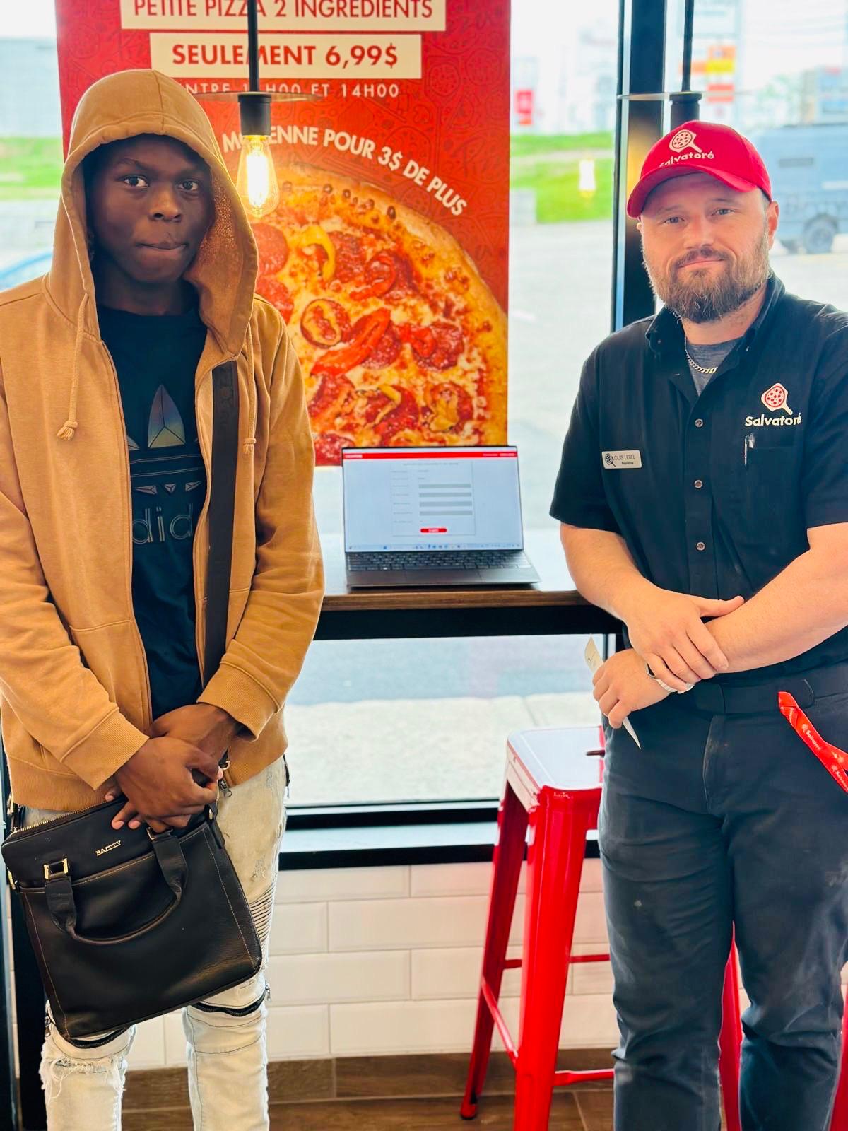 But de l'application Pizzeria